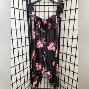 SHEIN Curve 0XL strapless jumpsuit. NWOT!